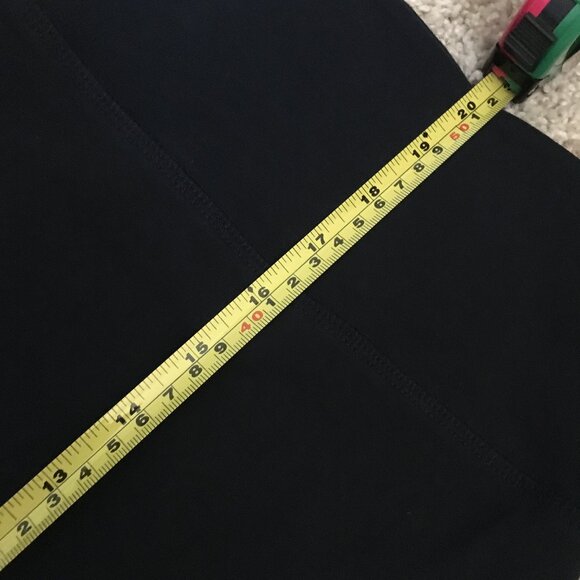 Kaffe Black Stretchy Pull-on Jersey Penny Skirt - L - Picture 16 of 16